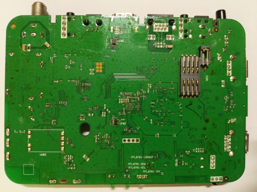 Board bottom view